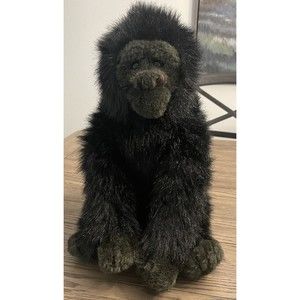 Ty Beanie Baby George Black Gorilla 1989 Plush Stuffed X-Large 14” Tall -Retired